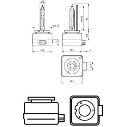 lemputė Xenon Vision
                                PHILIPS                                85415VIC1, PHILIPS, 85415VIC1, a