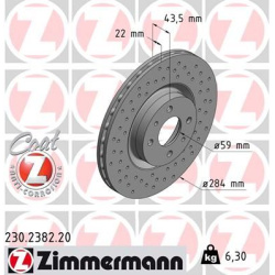 stabdžių diskas (1vnt) COAT Z
                                ZIMMERMANN                                                230