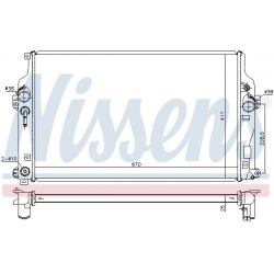 Aušinimo radiatorius
                                NISSENS                                646865, NISSENS, 646865, auto de