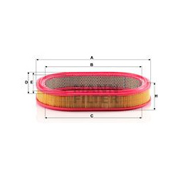 oro filtras
                                MANN-FILTER                                                C3975/1, MANN-FILTER, 