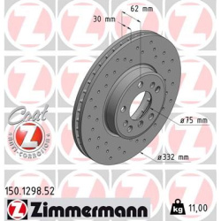 Stabdžių diskas SPORT Z
                                ZIMMERMANN                                                150.1298.