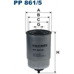 kuro filtras
                                FILTRON                                                PP861/5, Nenurodytas gami