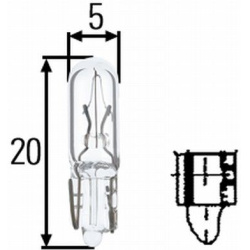 lemputė STANDARD
                                HELLA                                                8GP 002 095-121, Nenur