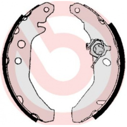 stabdžių trinkelių komplektas ESSENTIAL LINE
                                BREMBO                                       