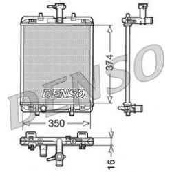 Aušinimo radiatorius
                                DENSO                                                DRM21602, DENSO, D