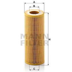 alyvos filtras
                                MANN-FILTER                                                HU722X, MANN-FILTER