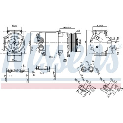 kompresorius, oro kondicionierius ** FIRST FIT **
                                NISSENS                                    