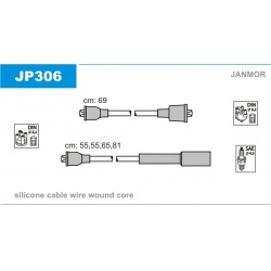 uždegimo laido komplektas
                                JANMOR                                JP306, JANMOR, JP306, auto d