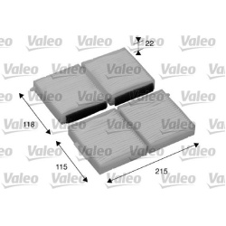 filtras, salono oras VALEO ESSENTIAL
                                                698891, VALEO, 698891, auto detalė