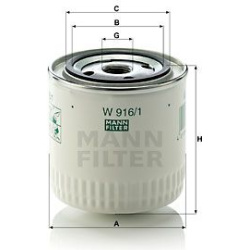 alyvos filtras
                                MANN-FILTER                                W916/1, MANN-FILTER, W916/1, auto d