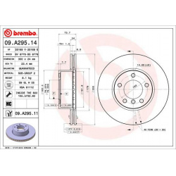 stabdžių diskas (1vnt) PRIME LINE - UV Coated
                                BREMBO                                       