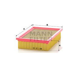 oro filtras
                                MANN-FILTER                                                C26100, MANN-FILTER, C