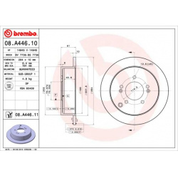 stabdžių diskas (1vnt) PRIME LINE
                                BREMBO                                                08.