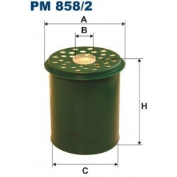 kuro filtras
FILTRON PM858/2, Nenurodytas gami