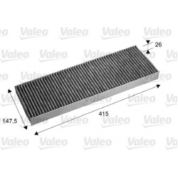 filtras, salono oras VALEO PROTECT
                                                715675, VALEO, 715675, auto detalė