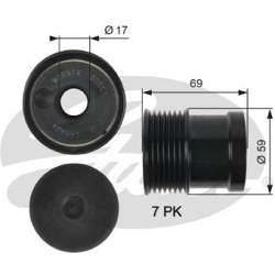 laisvos eigos sankaba, kint. sr. generatorius DriveAlign™
                                GATES                            