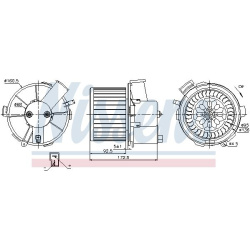 vidaus pūtiklis
                                NISSENS                                                87092, NISSENS, 87092