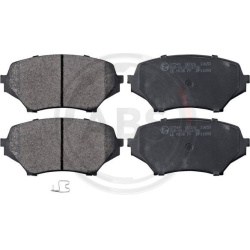 stabdžių trinkelių rinkinys, diskinis stabdys
                                A.B.S.                                      