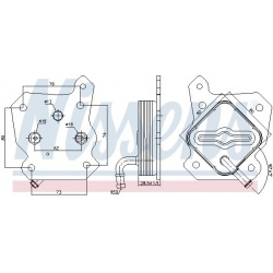 Aušintuvas tepalo
NISSENS 90790, NISSENS, 907