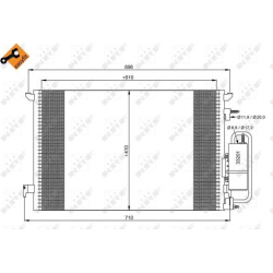 kondensatorius, oro kondicionierius EASY FIT
                                NRF                                             