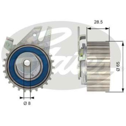 įtempiklio skriemulys, paskirstymo diržas PowerGrip™
                                GATES                               