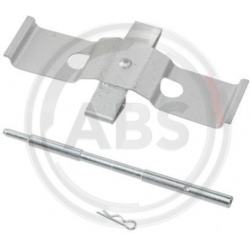 priedų komplektas, diskinių stabdžių trinkelės
A.B.S. 163