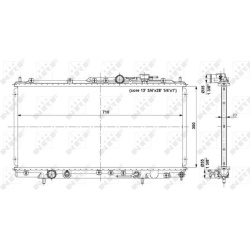 Aušinimo radiatorius
                                NRF                                                56019, NRF, 56019, a