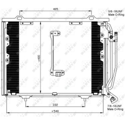 kondensatorius, oro kondicionierius EASY FIT
                                NRF                                             