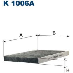 filtras, salono oras
                                FILTRON                                K1006A, Nenurodytas gamintojas, K