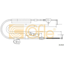 trosas, stovėjimo stabdys
COFLE 10.4510, Nenu