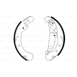 stabdžių trinkelių komplektas
                                BOSCH                                                0986487