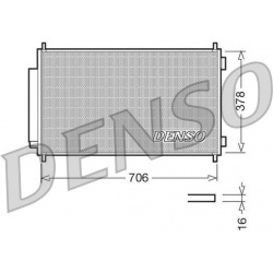 kondensatorius, oro kondicionierius
                                DENSO                                DCN40002, DENSO, DCN
