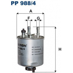 kuro filtras
                                FILTRON                                                PP988/4, Nenurodytas gami