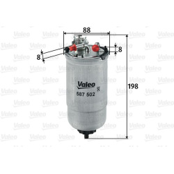 kuro filtras
                                VALEO                                                587502, VALEO, 587502, auto