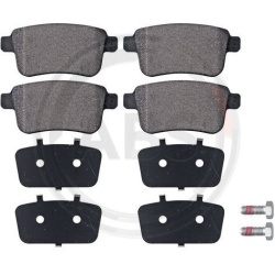 stabdžių trinkelių rinkinys, diskinis stabdys
                                A.B.S.                                      