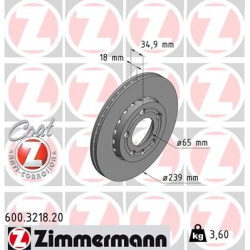 stabdžių diskas (1vnt) COAT Z
                                ZIMMERMANN                                                600