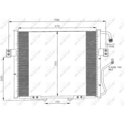kondensatorius, oro kondicionierius EASY FIT
                                NRF                                             