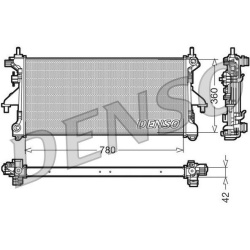 Aušinimo radiatorius
                                DENSO                                                DRM21102, DENSO, D