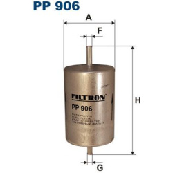 kuro filtras
                                FILTRON                                                PP906, Nenurodytas gamint