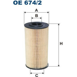 alyvos filtras
                                FILTRON                                OE674/2, Nenurodytas gamintojas, OE674/