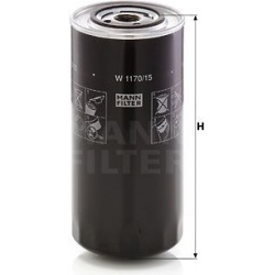 alyvos filtras
                                MANN-FILTER                                                W1170/15, MANN-FILT