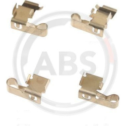 priedų komplektas, diskinių stabdžių trinkelės
                                A.B.S.                                   