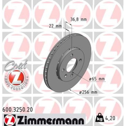 stabdžių diskas (1vnt) COAT Z
                                ZIMMERMANN                                                600