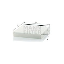 filtras, salono oras
                                MANN-FILTER                                CU2240, MANN-FILTER, CU2240, 