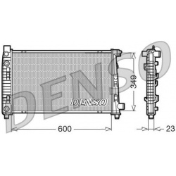 Aušinimo radiatorius
                                DENSO                                DRM17102, DENSO, DRM17102, auto de