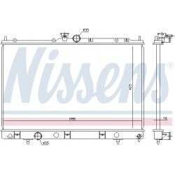Aušinimo radiatorius
                                NISSENS                                628964, NISSENS, 628964, auto de