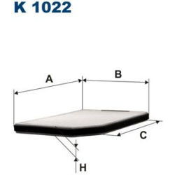 filtras, salono oras
                                FILTRON                                                K1022, Nenurodyta