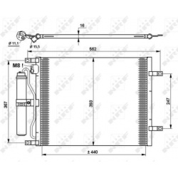 kondensatorius, oro kondicionierius EASY FIT
                                NRF                                             
