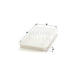 filtras, salono oras
                                MANN-FILTER                                                CU5366, MANN-