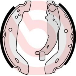 stabdžių trinkelių komplektas ESSENTIAL LINE
                                BREMBO                                       